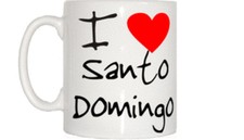 I Love Heart Santo Domingo Mug