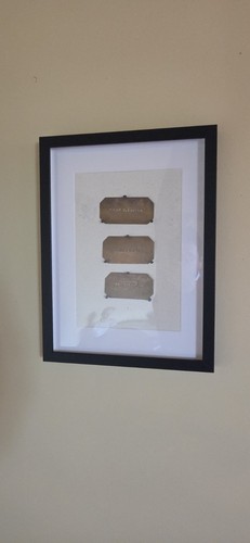 Framed antique brass - framed,