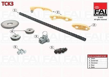 Genuine fai timing chain kit - genuine,