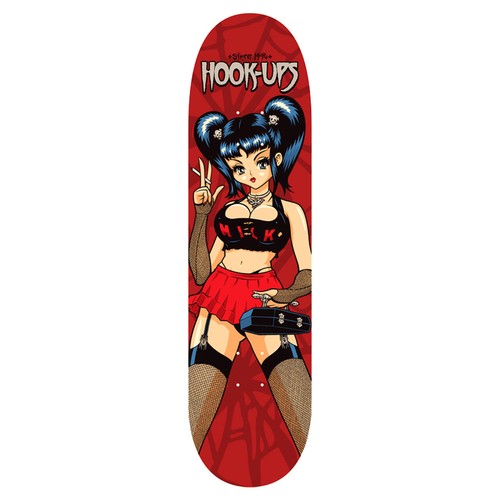 Hook ups skateboard deck - skateboard,