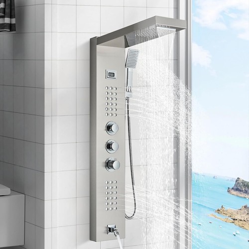 Thermostatic shower panel - thermostatic,