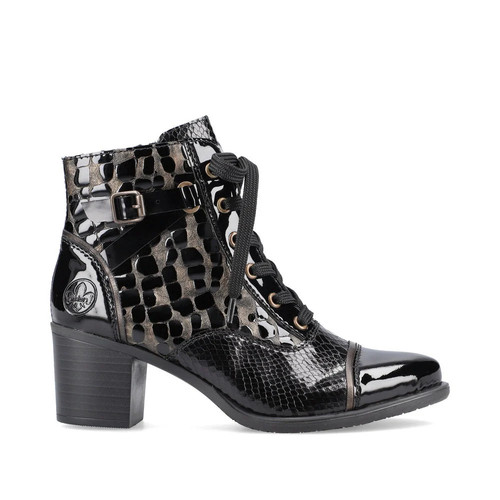 Rieker y2032 funky black and - rieker,