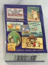 Cadbury heritage playing cards - playing,