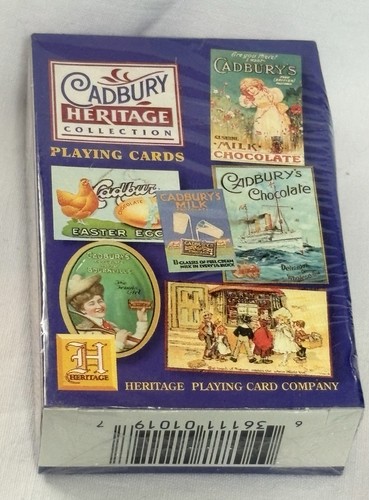 Cadbury heritage playing cards - heritage,