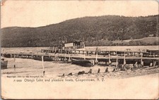 Postcard NY Cooperstown Otsego
