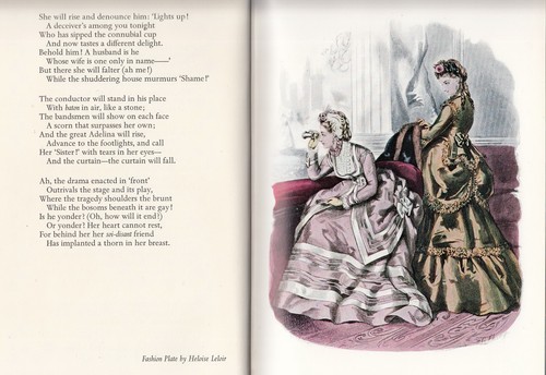 Fashion plates set - fashion, verse
