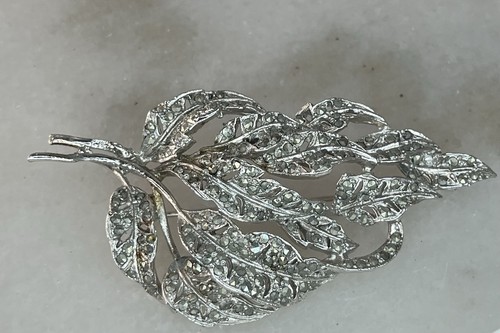 Vintage silver tone - silver, spray