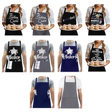 Men Women Baking Aprons Ladies