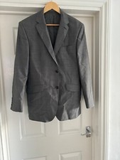 Men's Grey Suit Jacket 100%