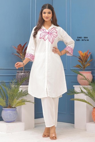 Women white khadi - women, plus