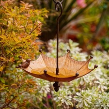 Umbrella Bird Feeder Metal