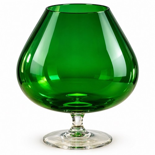 Vintage emerald green glass - emerald,
