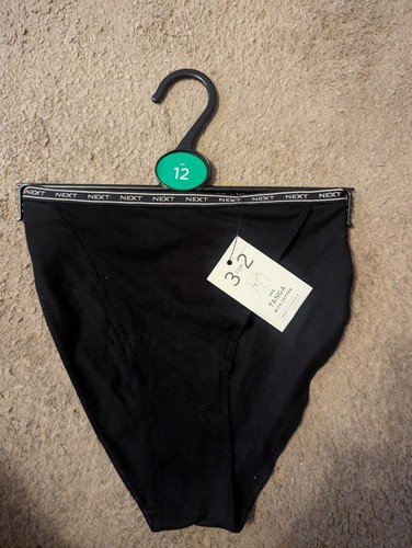 Stores black tanga brief - ex,
