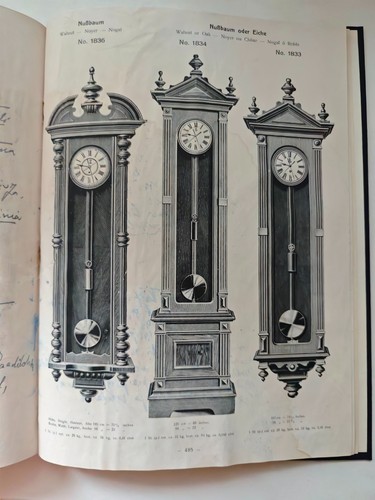 Gustav becker watch catalogue - becker,