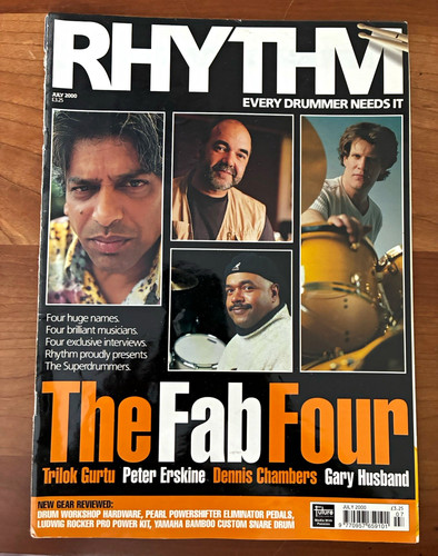Rhythm magazine july 2000 - magazine,