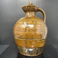 Thiebaut Chague @ Wenford Bridge Pottery Stoneware Jug screw top 27cm #2716