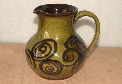 Teifi welsh pottery jug - teifi,