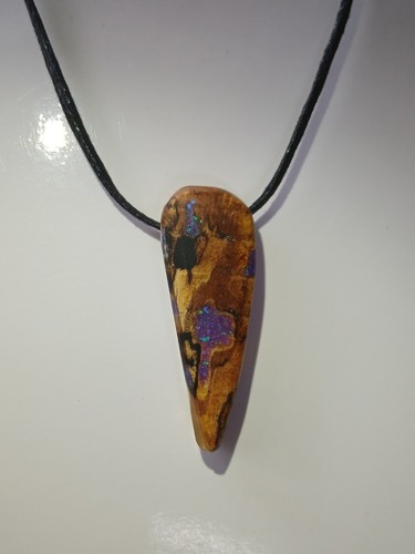 Handcrafted spalted beech and - handcrafted,