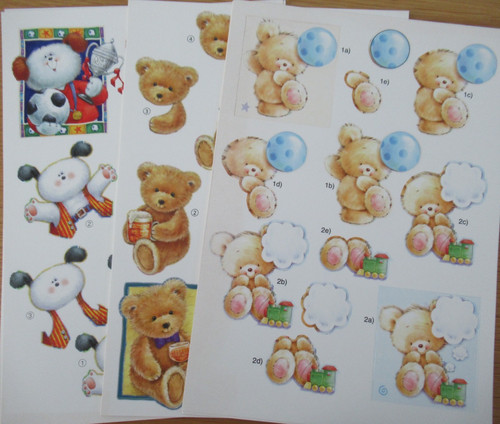 Cutsie teddy bear - 6, cut