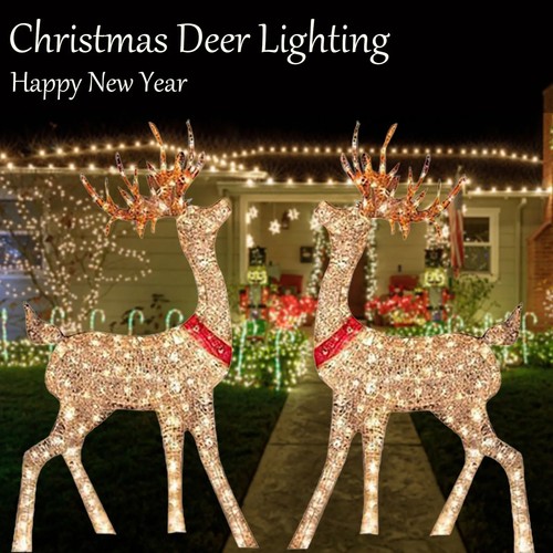 Christmas reindeer led - christmas,