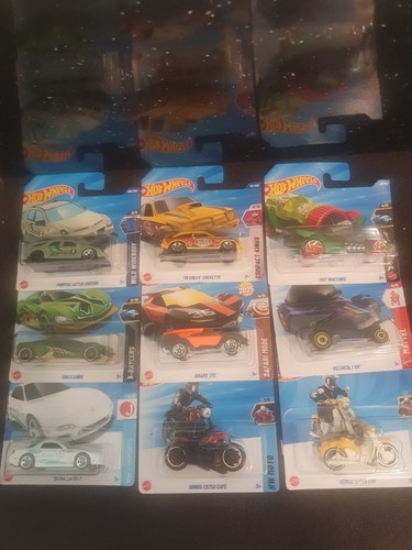 Hotwheels bikes and - cars, 1.64
