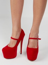 WOMENS LADIES MARY JANE HIGH