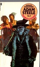 George G.Gilman ADAM STEELE 17: SATAN'S DAUGHTER NEL 1978 VG paperback book