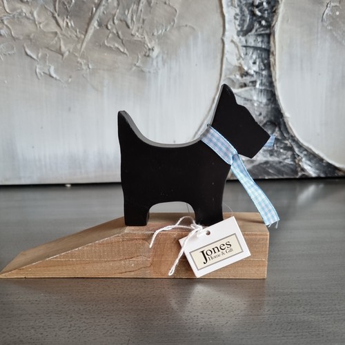 Scotty dog door stop - scotty,