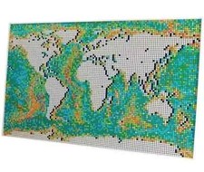 *NEW* MOC 31203 World Map Building Blocks ART 11695pcs Gift Puzzle Mosaic