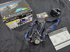 led lenser h14 Version 1 ( original model) uses AA!!!!  NO BATTERY PACK! boxed