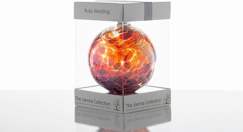 Sienna glass 40th - sienna,