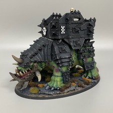 CONVERTED SQUIGGOTH FORGE WORLD WARHAMMER 40K PAINTED ORK VEHICLE ORKS ORK