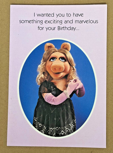 Vintage muppet hallmark miss - muppet,