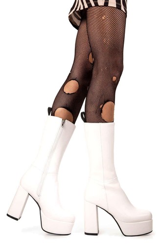 Lamoda wide fit white - wide, pu