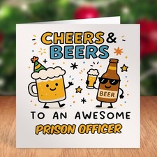 Custom Card - CHEERS & BEERS
