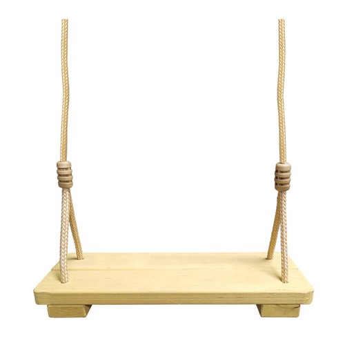 Wooden tree swing seat hanging - seat,