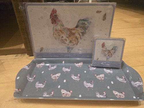 Country cockerel kitchenware - cockerel,