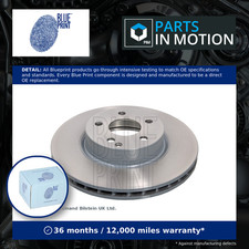 2x Brake Discs Pair Vented