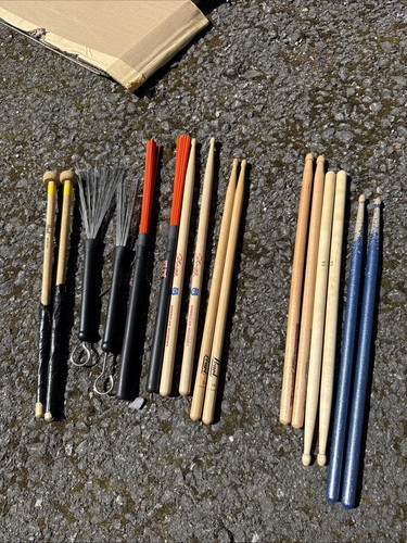 Mixed drum sticks mallets - mixed, flix
