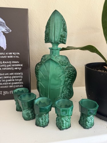 Art deco bohemian malachite - art,