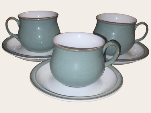 Denby regency green cups - denby,