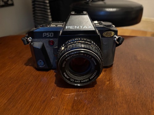 Pentax p50 film camera with - pentax,