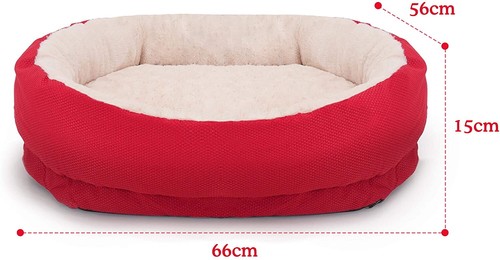 Rosewood red orthopaedic dog - rosewood,