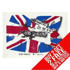 SEX PISTOLS BB1 ANARCHY IN THE UK POSTER PRINT A4 A3 SIZE BUY 2 GET ANY 2 FREE