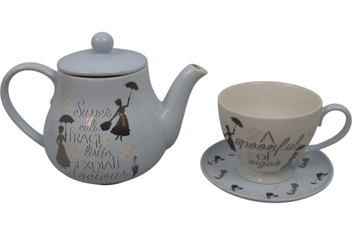 Disney mary poppins - teapot, set