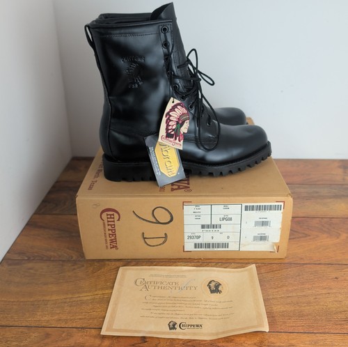 Chippewa black combat style - combat,