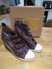 ASH TRAINER SIZE 7 PLUM