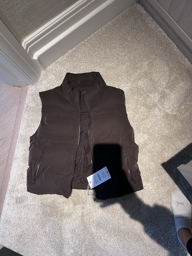 Zara brown gilet body - zara,