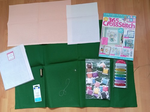 Bundle cross stitch embroidery
