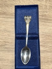 Crown and Rose London Cast Pewter Spoon Boxed